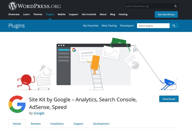 Site kit by Google WordPress Plugin