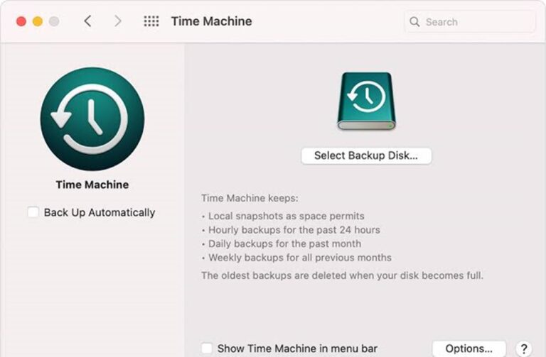 macOS Timemachine
