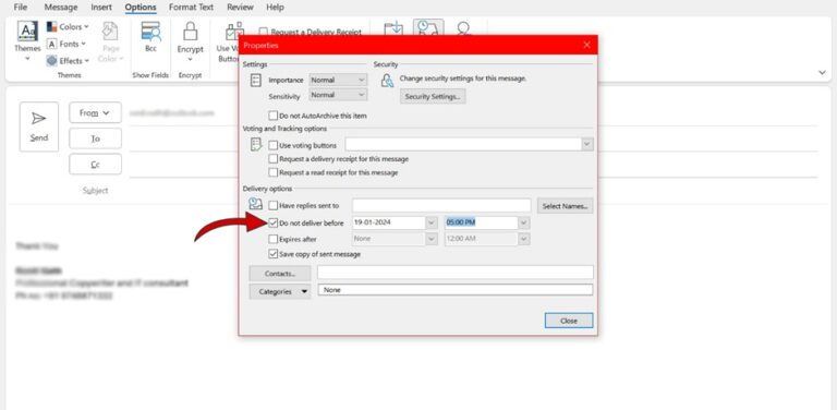 How to Recall an Email in Outlook: Step by Step Guide - Kartik Mehta's Blog