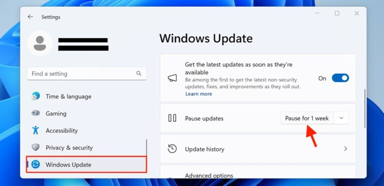 Stop Windows 11 Updates for Every Week