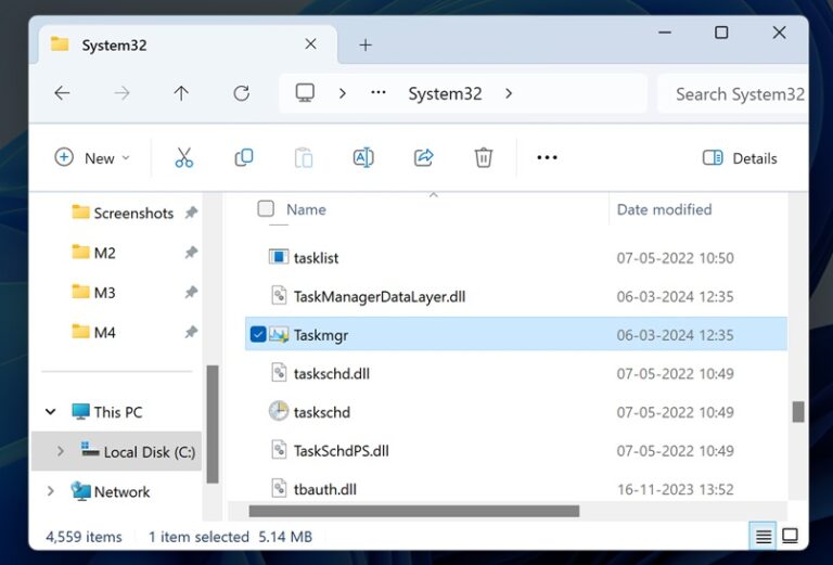 Open Task Manager in Windows 11 Using File Explorer step 4