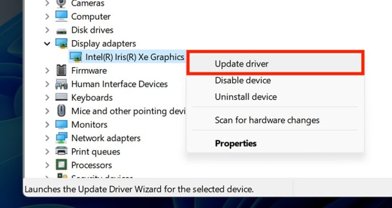 Update Drivers Using Device Manager Step 3