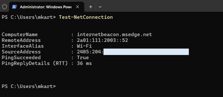 Network Configuration PowerShell Cmdlet 2