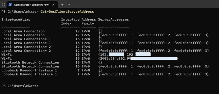 Network Configuration PowerShell Cmdlet 3