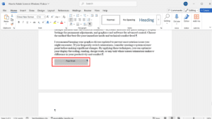 How to Delete a Page in Microsoft Word: Step-by-Step Guide - Kartik ...