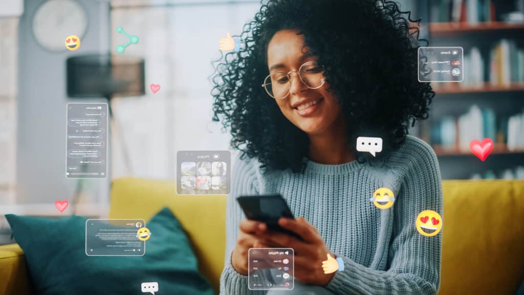 How AI Generates Engaging Social Media Captions