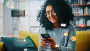 How AI Generates Engaging Social Media Captions