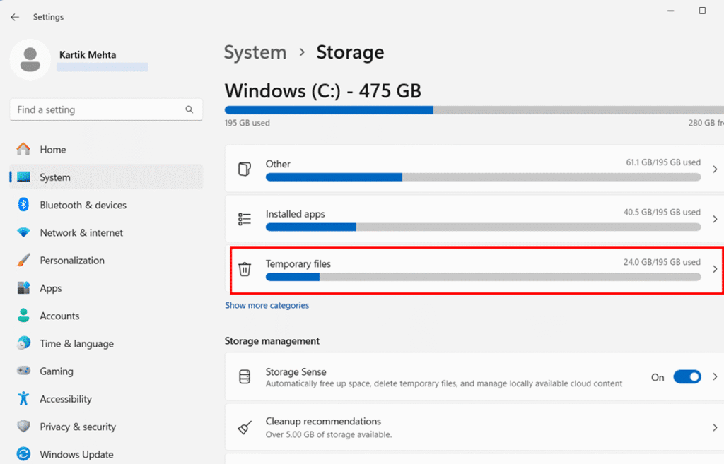 How to Clear Cache in Windows 11: Comprehensive Guide - Kartik Mehta's Blog