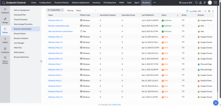 ManageEngine Endpoint Central Review 2025: Comprehensive Analysis of ...