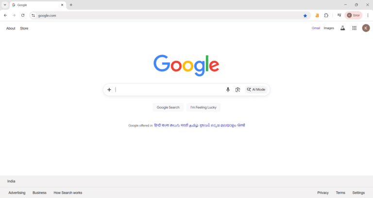 Using the F11 Keyboard Shortcut (All Browsers) step 1