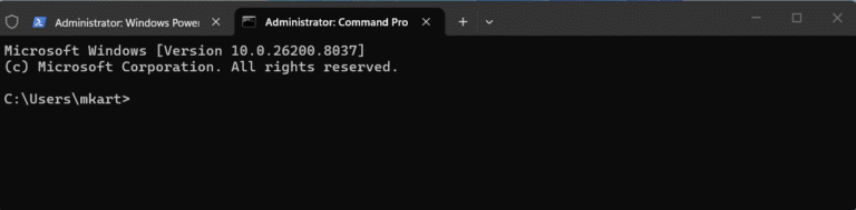 Open Command Prompt as Administrator step 2