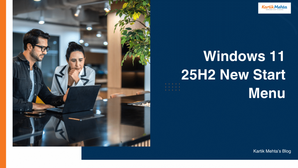 Windows 11 25H2 New Start Menu