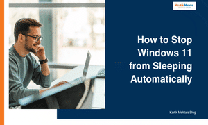 How to Stop Windows 11 from Sleeping Automatically featured