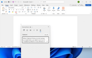 How to Use Clipboard History in Windows 11: Enable, Pin and Sync ...
