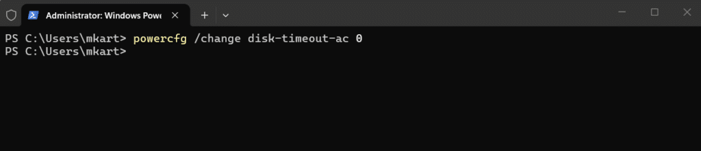 Prevent Windows 11 from Sleeping Using PowerShell Commands cmdlet 5