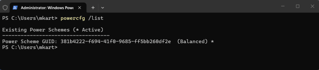 Prevent Windows 11 from Sleeping Using PowerShell Commands cmdlet 8