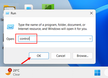 Stop Windows 11 from Sleeping Using Control Panel Power Options step 1 and 2