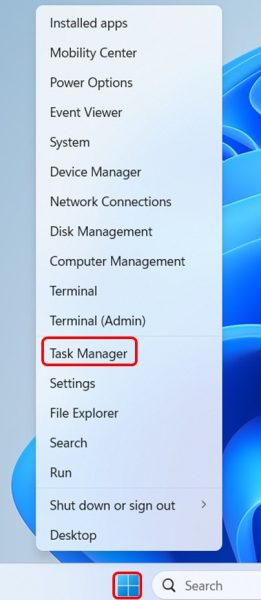 Access and Manage Startup Apps in Windows 11 Step 1