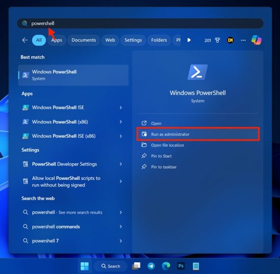 Check CPU Temperature in Windows 11 Using Windows PowerShell Commands Step 1b