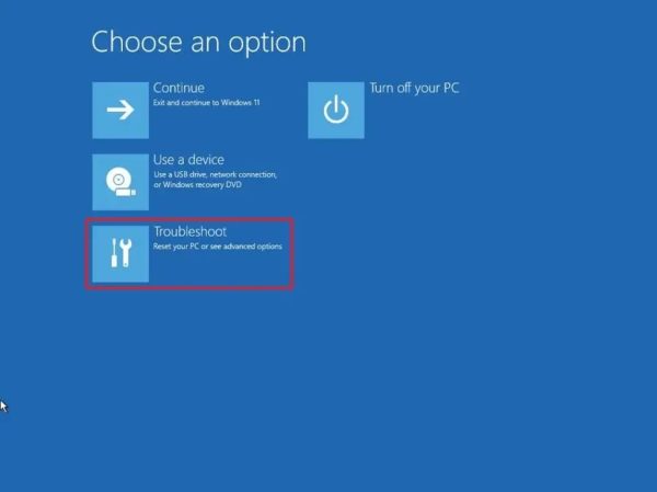 Checking BIOS UEFI Temperature Readings step 4