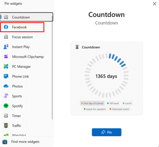 How to Add Widgets to the Widgets Board from Microsoft Store Directly step 10