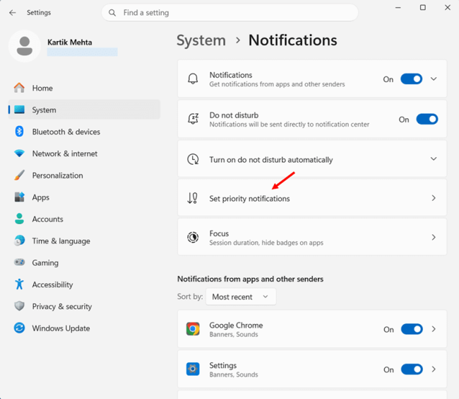 Notifications Still Appearing During a Focus Session step 5