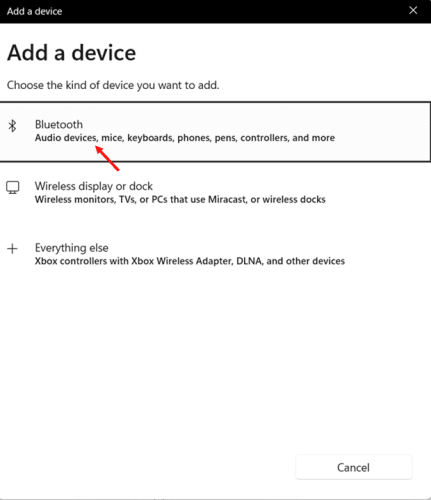 Pair your phone with PC step 3