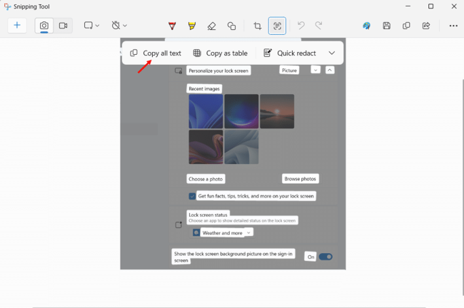 Scan a full capture inside the editor step 4
