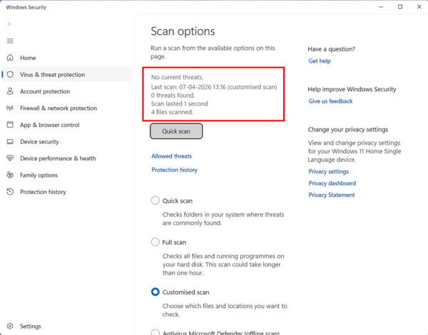 Scanning Multiple Files or Folders at Once Using Right-Click Context Menu step 5