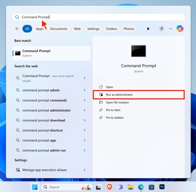 Start Windows 11 in Safe Mode using the Function Key step 1