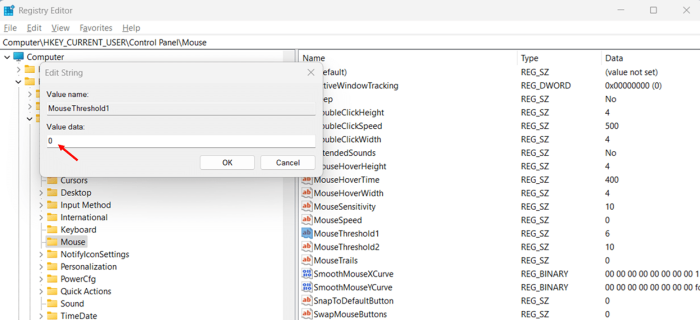 Turn Off Acceleration Using Registry Editor step 7 Turn Off Acceleration Using Registry Editor step 7
