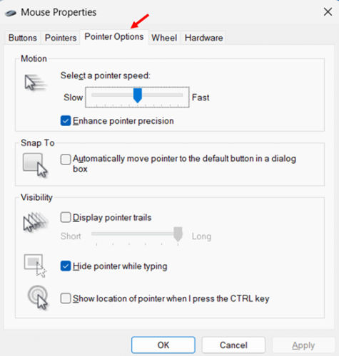 Turn Off Mouse Acceleration Using Control Panel step 6 Turn Off Mouse Acceleration Using Control Panel step 6