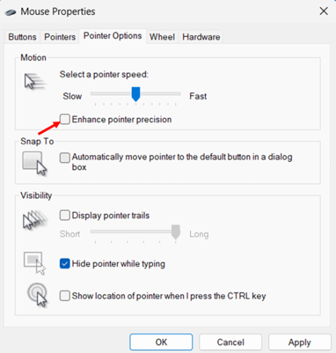 Turn Off Mouse Acceleration Using Control Panel step 7 Turn Off Mouse Acceleration Using Control Panel step 7