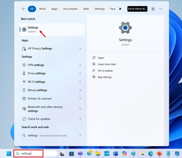 Using Windows Troubleshooters in Windows 11 step 1