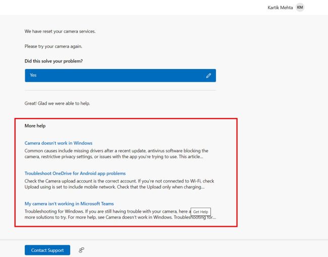 Using Windows Troubleshooters in Windows 11 step 11